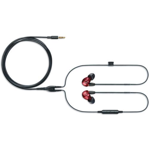 Shure SE535 Sound-Isolating In-Ear Stereo Headphones (Special-Edition Red)