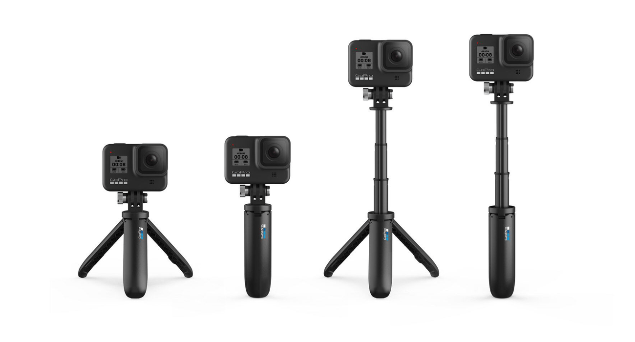 GoPro Travel Kit Includes Magnetic Swivel Clip, Shorty, and Compact Case - Rock and Soul DJ Equipment and Records