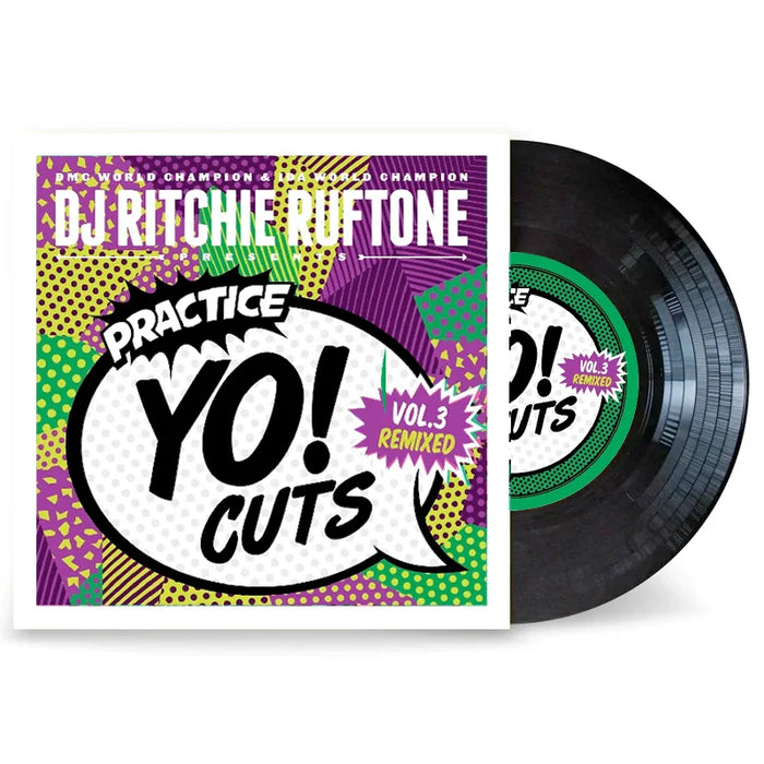 Practice Yo! Cuts v3 remixed (7") - Black