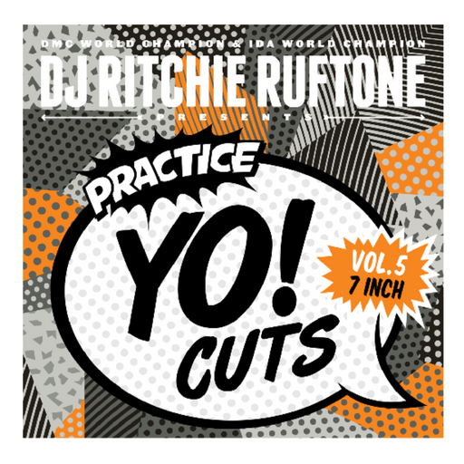 Practice Yo! Cuts Volume 5 - Black Vinyl 7" - Rock and Soul DJ Equipment and Records