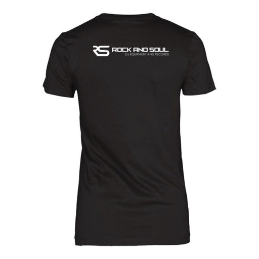 Rock And Soul My World Is Spinning T-Shirt (Black) - Rock and Soul DJ Equipment and Records