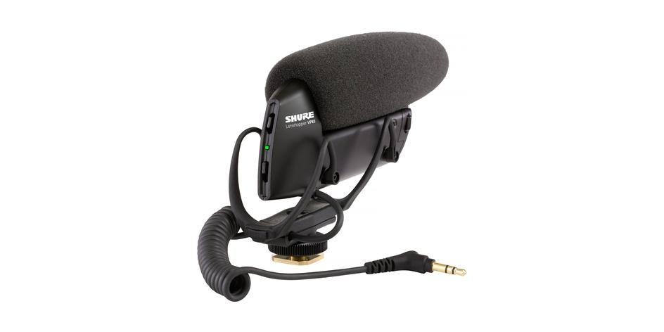 Shure VP83 LensHopper Camera-Mount Shotgun Microphone - Rock and Soul DJ Equipment and Records