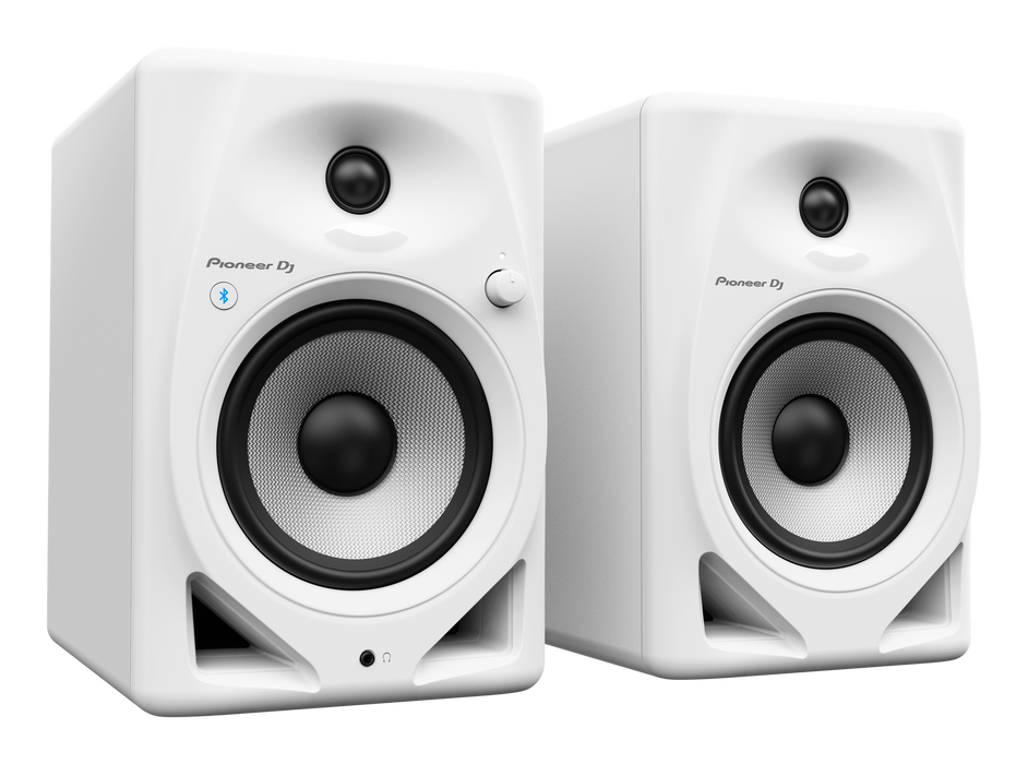 Pioneer Dj DM-50D 5-inch Desktop Monitor System – High-Performance Sound (White)